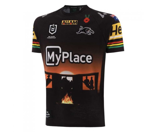 Penrith Panthers Rugby Mens Anzac Jersey 2025