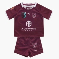 QLD Maroons Kids Home Kit 2022