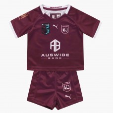 QLD Maroons Kids Home Kit 2022