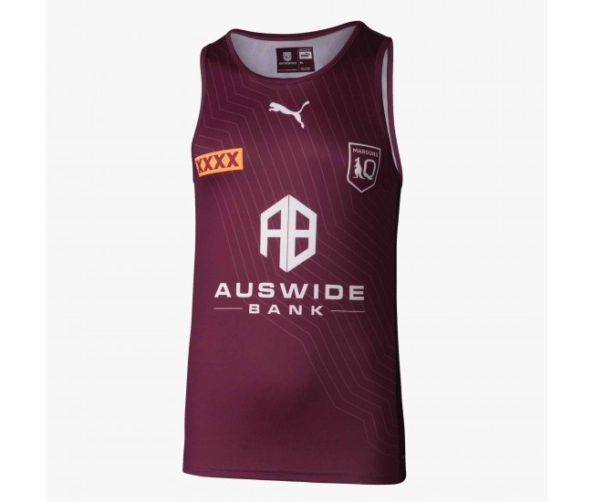 QLD Maroons Men's Training Singlet 2023