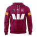 QLD Maroons Rugby Mens Team Hoodie Red 2024