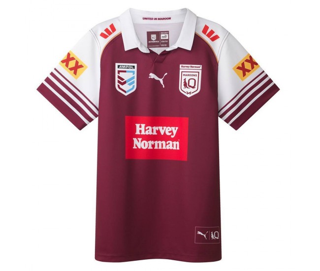 QLD Maroons State of Origin Rugby Men's WSOO Jersey 2025