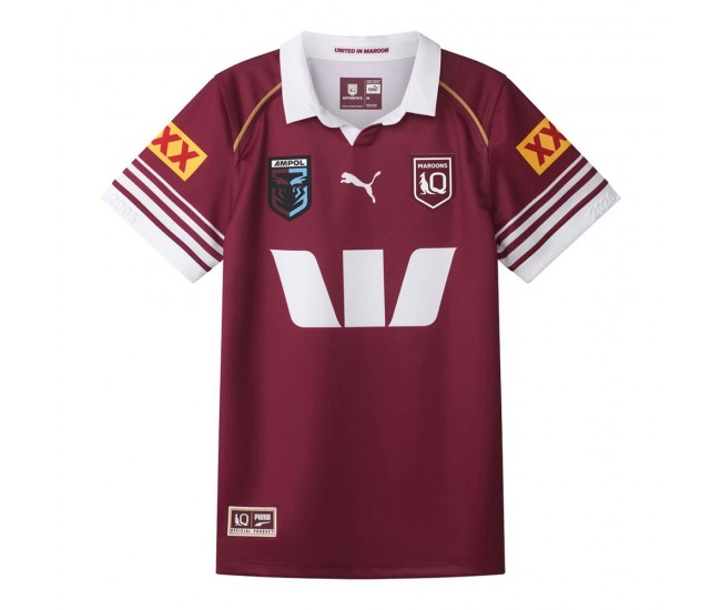 QLD Maroons State of Origin Rugby Men's Home Jersey 2026