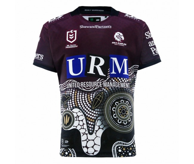 Manly Warringah Sea Eagles Rugby Mens Indigenous Jersey 2025