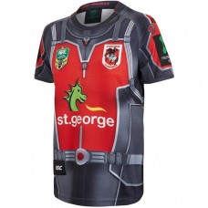 St George Illawarra Dragons 2017 Men's Marvel Jersey St George Illawarra Dragons 2017 Men's Marvel Jersey