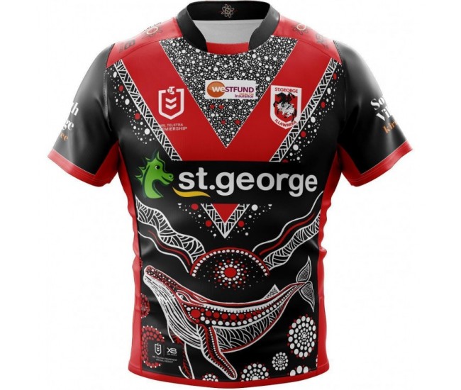 St George Illawarra Dragons 2019 Men's Indigenous Jersey