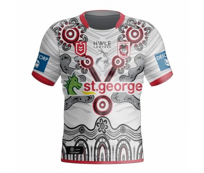 St George Illawarra Dragons Rugby Mens Indigenous Jersey 2024