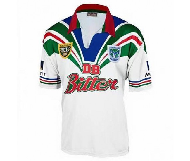 Auckland Warriors Rugby Retro Away Jersey 1995