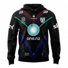 New Zealand Warriors Rugby Mens Indigenous Hoodie 2024