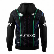 New Zealand Warriors Rugby Mens Indigenous Hoodie 2024