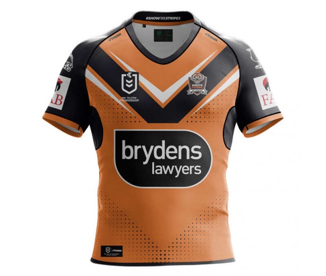 Wests Tigers Rugby Mens Away Jersey 2024