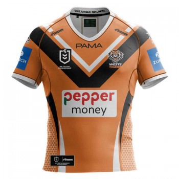 Wests Tigers Rugby Mens Away Jersey 2025