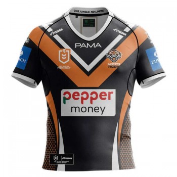 Wests Tigers Rugby Mens Home Jersey 2025