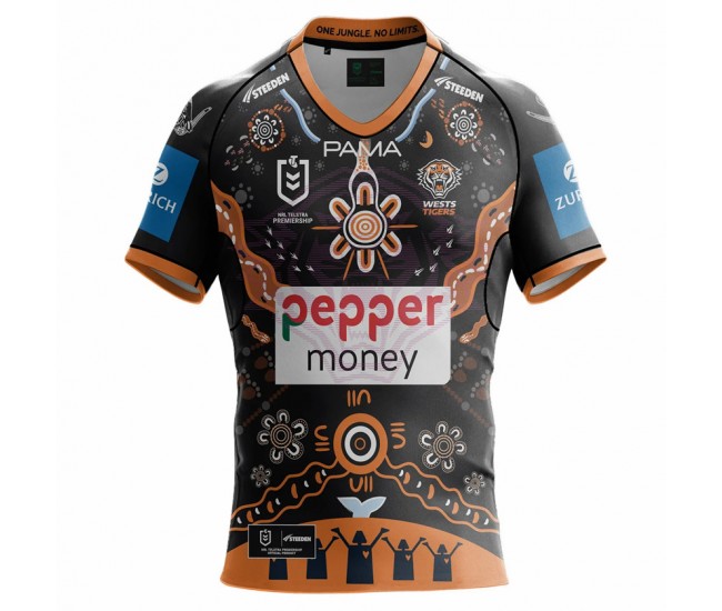 Wests Tigers Rugby Mens Indigenous Jersey 2025