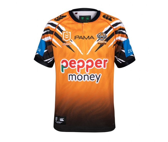 Wests Tigers Rugby Mens Home Jersey 2026