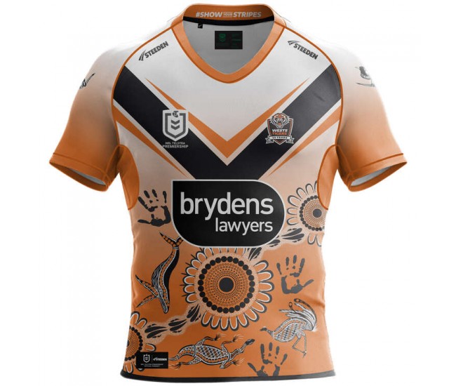 Wests Tigers Rugby Mens Indigenous Jersey 2024