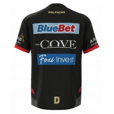 Dolphins Rugby Men's Black Training Jersey 2023