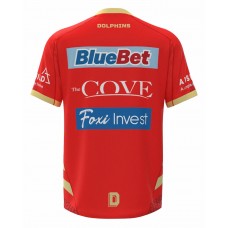 Dolphins Rugby Men's Red Training Jersey 2023