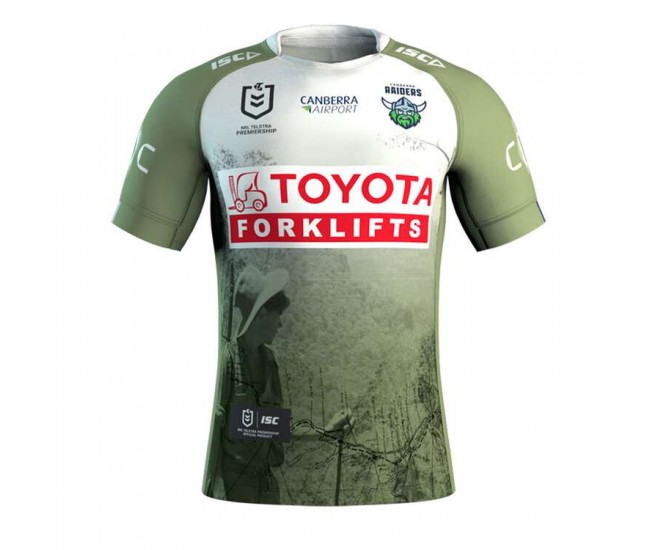 Canberra Raiders Mens ANZAC Jersey 2025