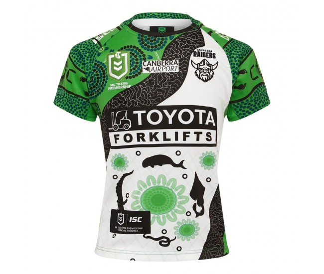 Canberra Raiders Rugby Mens Indigenous Jersey 2025
