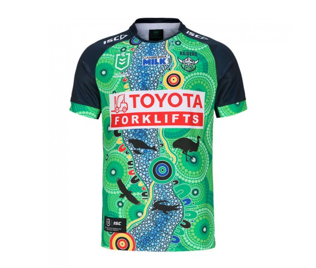 Canberra Raiders Rugby Mens Indigenous Jersey 2024