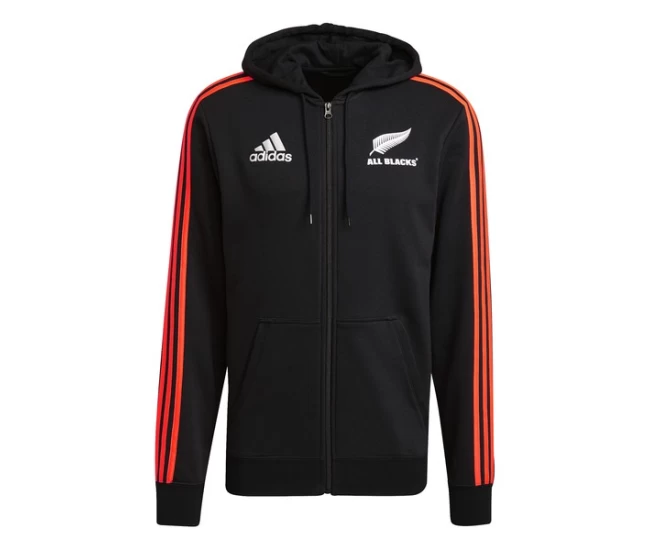 All Blacks Rugby 3-Stripes Hoodie 2021