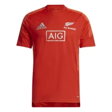 All Blacks Performance Primeblue Shirt Red 2021