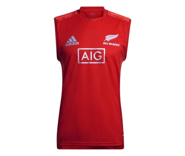 All Blacks Primeblue Performance Singlet Red 2021