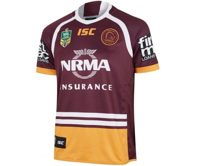 Brisbane Broncos 2018 Men's Home Jersey