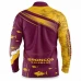 Brisbane Broncos Rugby Mens Fishfinder Fishing Shirt 2022