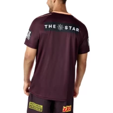 Brisbane Broncos Rugby Mens Sunstone Training Tee 2024