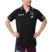 Brisbane Broncos Rugby Mens Black Training Polo 2025