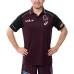Brisbane Broncos Rugby Mens Maroon Training Polo 2025
