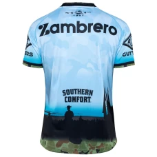 Cronulla Sharks Rugby Mens Anzac Jersey 2022
