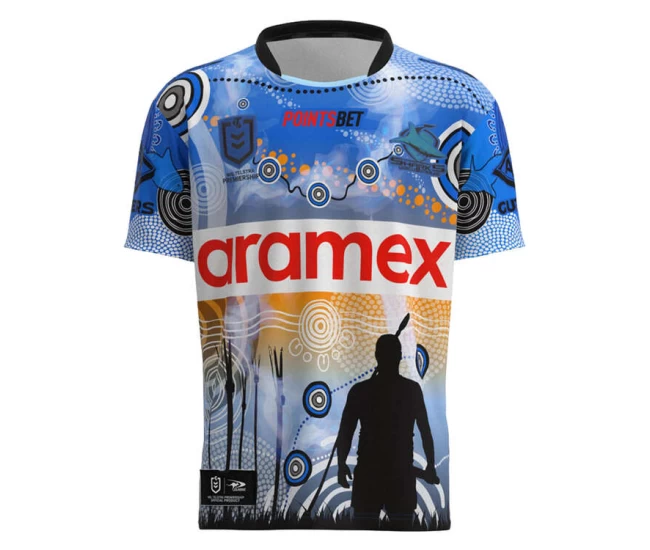 Cronulla Sharks Rugby Mens Indigenous Jersey 2023