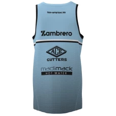 Cronulla-Sutherland Sharks Rugby Mens Training Singlet 2023