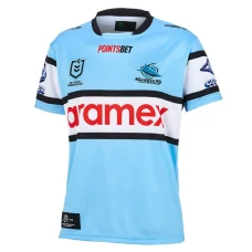 Cronulla-Sutherland Sharks Rugby Mens Home Jersey 2024