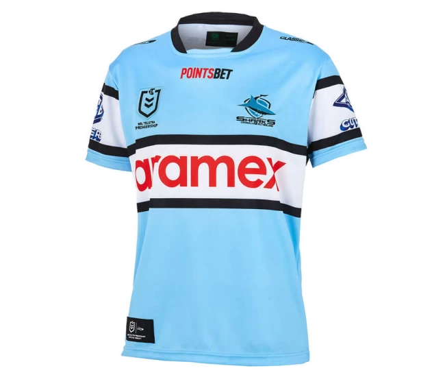 Cronulla-Sutherland Sharks Rugby Mens Home Jersey 2024