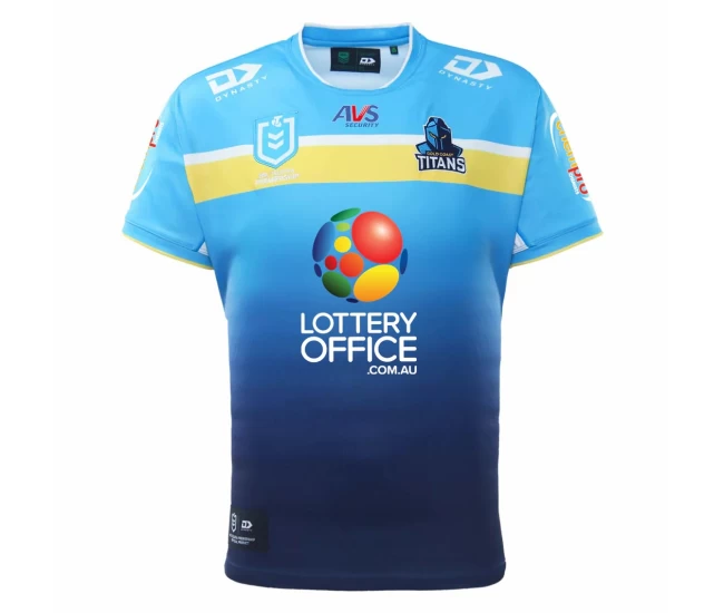 Gold Coast Titans Rugby Men's Home Jersey 2024