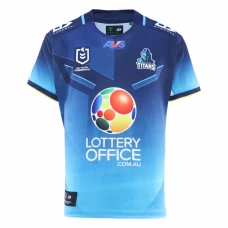 Gold Coast Titans Rugby Men's Home Jersey 2025