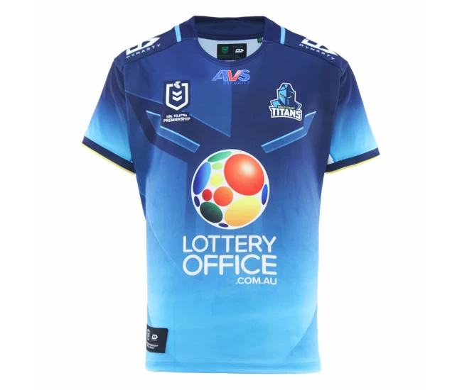 Gold Coast Titans Rugby Men's Home Jersey 2025