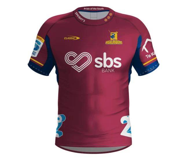 Highlanders Rugby Mens Away Jersey 2024