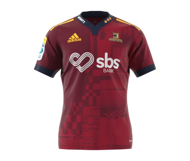 Highlanders Rugby Mens Away Jersey 2023