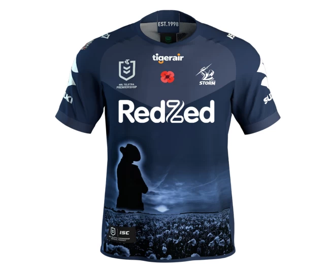 Melbourne Storm 2020 ISC Mens ANZAC Jersey