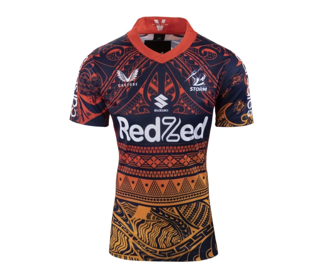 Melbourne Storm Mens Multicultural Training Jersey 2022