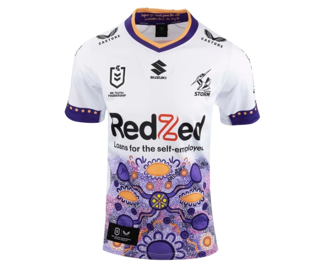 Melbourne Storm Rugby Mens Indigenous Jersey 2023