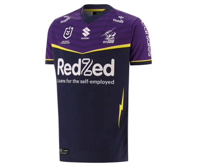 Melbourne Storm Rugby Men's Home Jersey 2024