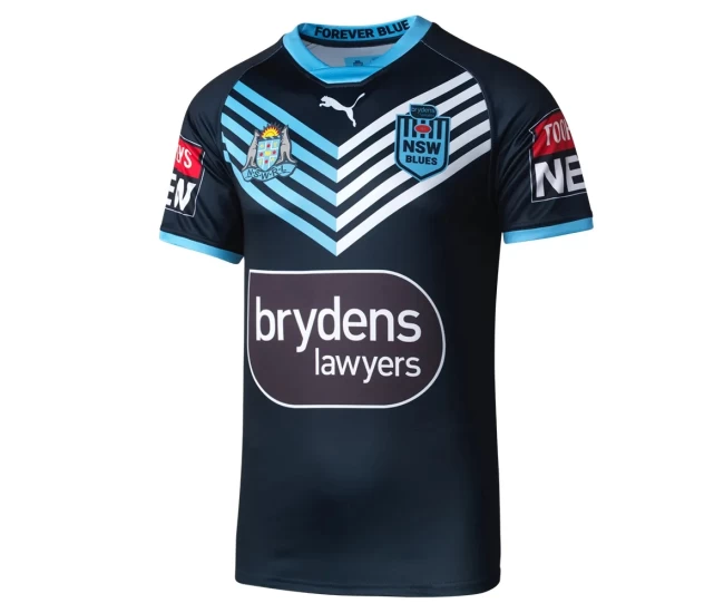 NSW Blues State of Origin Mens Captains Run Jersey 2022