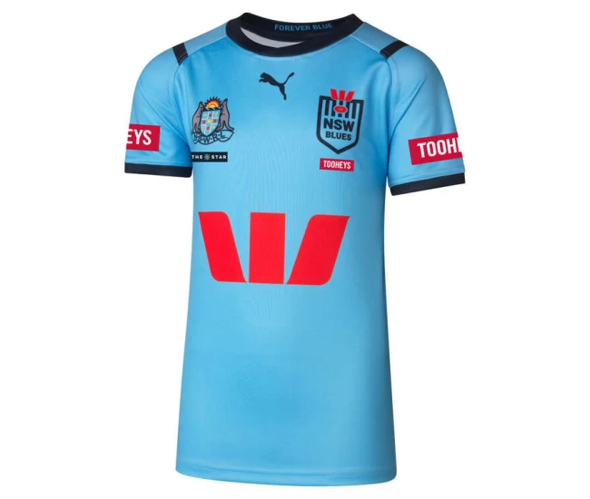 NSW Blues State of Origin Rugby Mens Home Jersey 2024