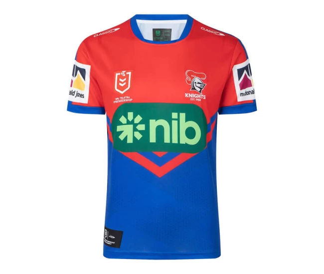 Newcastle Knights Rugby Men's Home Jersey 2023
